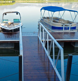 北京青龍湖游船碼頭活動引橋